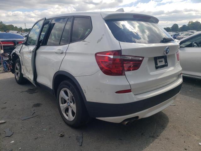 Photo 3 from auction – 2012 BMW X3 XDRIVE2 with VIN 5UXWX5C59CL720621
