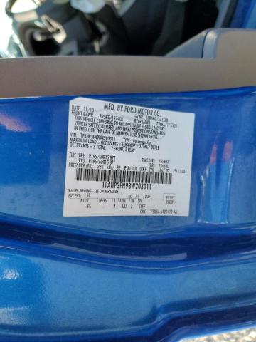 Photo 10 from auction – 2011 FORD FOCUS SE with VIN 1FAHP3FN9BW203011