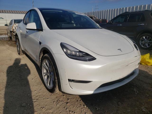 TESLA MODEL Y 2021 with VIN 5YJYGDEE0MF106188 - Photo from auction