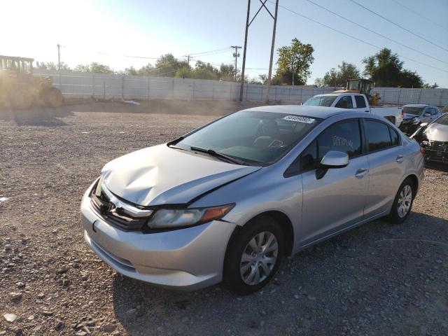 Photo 2 from auction – 2012 HONDA CIVIC LX with VIN 2HGFB2F51CH558492
