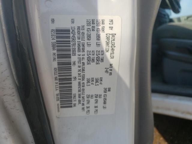 Photo 10 from auction – 2007 DODGE CARAVAN SX with VIN 1D4GP45R27B199689