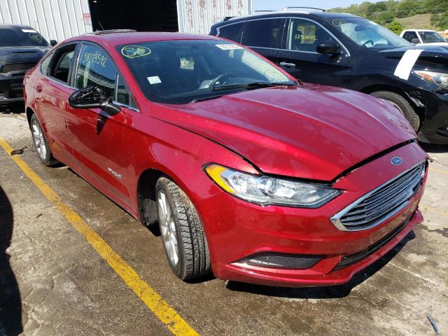 FORD FUSION SE 2017 with VIN 3FA6P0LU2HR238454 - Photo from auction