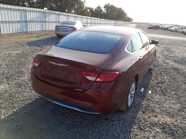 Photo 4 from auction – 2015 CHRYSLER 200 LIMITE with VIN 1C3CCCAB4FN637091