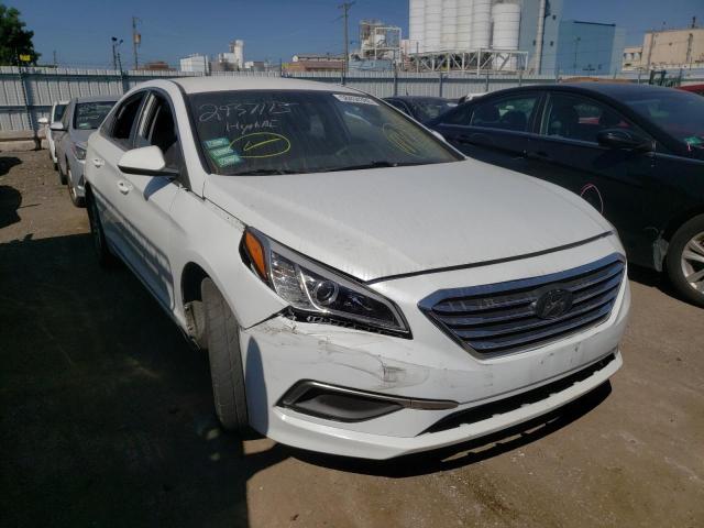 HYUNDAI SONATA SE 2016 with VIN 5NPE24AF6GH394790 - Photo from auction