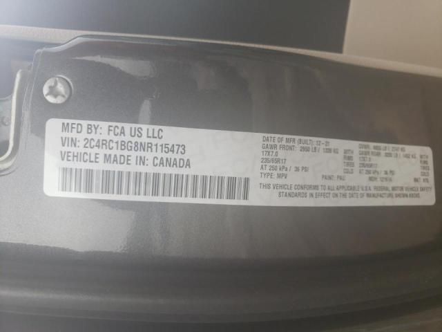 صورة رقم 10 من المزاد - 2022 CHRYSLER PACIFICA T مع VIN 2C4RC1BG8NR115473