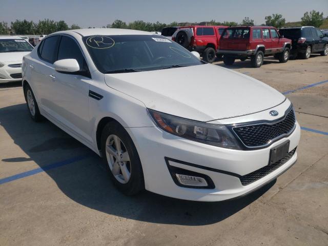 KIA OPTIMA LX 2015 with VIN 5XXGM4A70FG491943 - Photo from auction