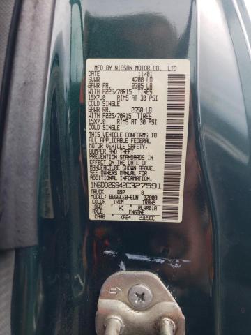 Photo 10 from auction – 2002 NISSAN FRONTIER K with VIN 1N6DD26S42C327591