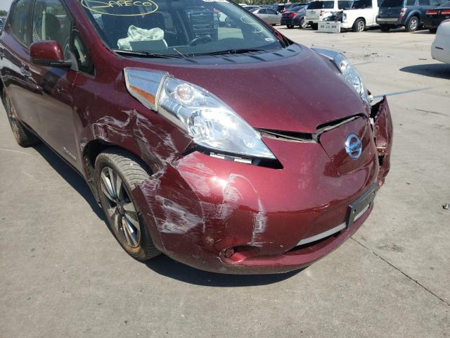 Photo 9 from auction – 2017 NISSAN LEAF S with VIN 1N4BZ0CP5HC305260
