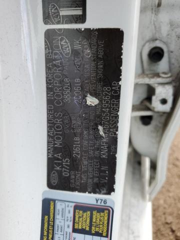 Photo 10 from auction – 2016 KIA FORTE LX with VIN KNAFK4A67G5495628
