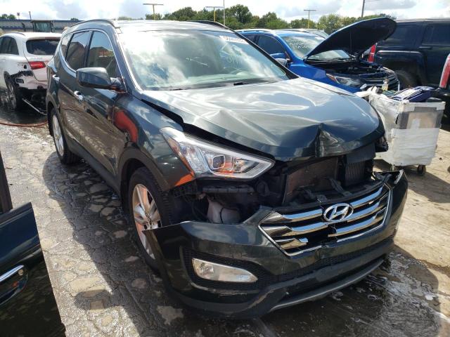HYUNDAI SANTA FE S 2013 with VIN 5XYZU3LA9DG123796 - Photo from auction