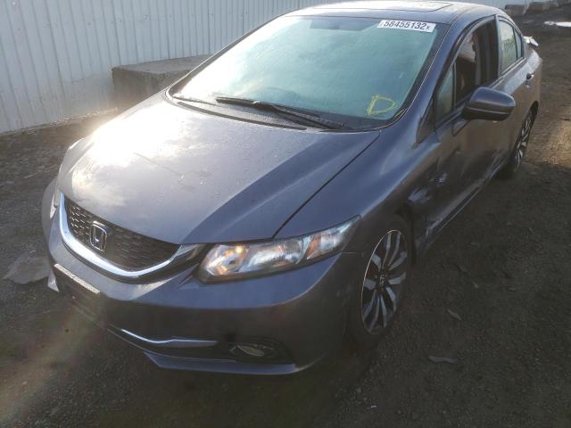 Photo 2 from auction – 2014 HONDA CIVIC EXL with VIN 2HGFB2F95EH530930