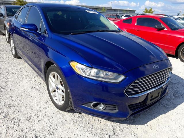 FORD FUSION SE 2014 with VIN 3FA6P0HD0ER165184 - Photo from auction