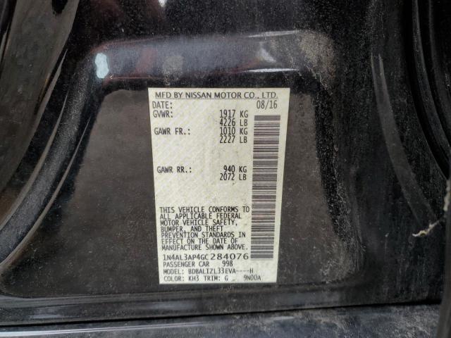 Photo 10 from auction – 2016 NISSAN ALTIMA 2.5 with VIN 1N4AL3AP4GC284076