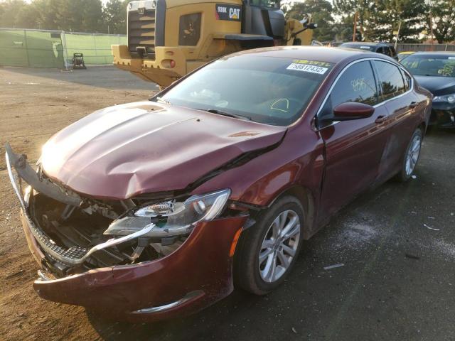 Photo 2 from auction – 2015 CHRYSLER 200 LIMITE with VIN 1C3CCCAB8FN730972