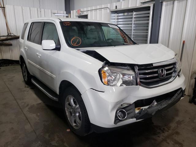 HONDA PILOT EX 2014 with VIN 5FNYF4H4XEB041728 - Photo from auction