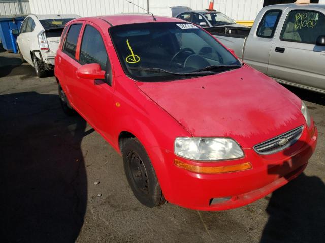 CHEVROLET AVEO LS 2004 with VIN KL1TJ62674B146783 - Photo from auction