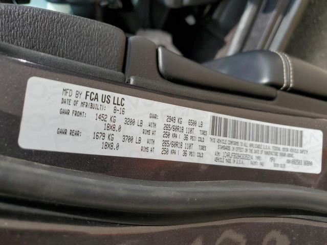 Photo 10 from auction – 2017 JEEP GRAND CHER with VIN 1C4RJFBG9HC635214