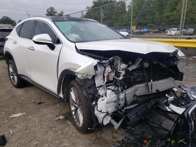 LEXUS NX 350H 2022 with VIN JTJHKCEZ7N2000379 - Photo from auction