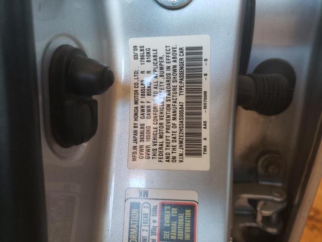 Photo 10 from auction – 2010 HONDA INSIGHT LX with VIN JHMZE2H53AS005847