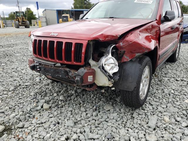Photo 9 from auction – 2006 JEEP GRAND CHER with VIN 1J4GR48K86C191637