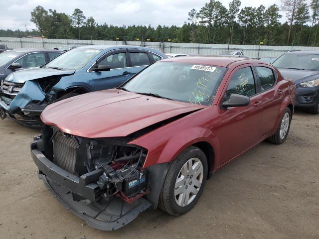 Photo 2 from auction – 2014 DODGE AVENGER SE with VIN 1C3CDZAB8EN223617