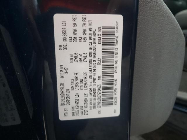 Photo 10 from auction – 2007 DODGE RAM 1500 with VIN 3D7KR19D97G794695