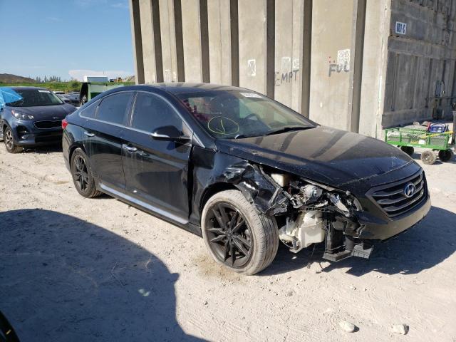 HYUNDAI SONATA SPO 2015 with VIN 5NPE34AB9FH083203 - Photo from auction