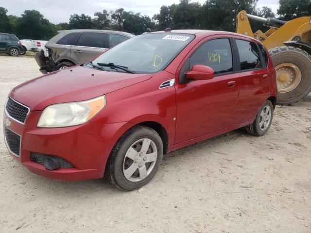 Photo 2 from auction – 2009 CHEVROLET AVEO LS with VIN KL1TD66E99B302578