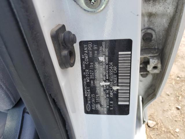 Photo 10 from auction – 2016 HYUNDAI ACCENT SE with VIN KMHCT4AE4GU995404