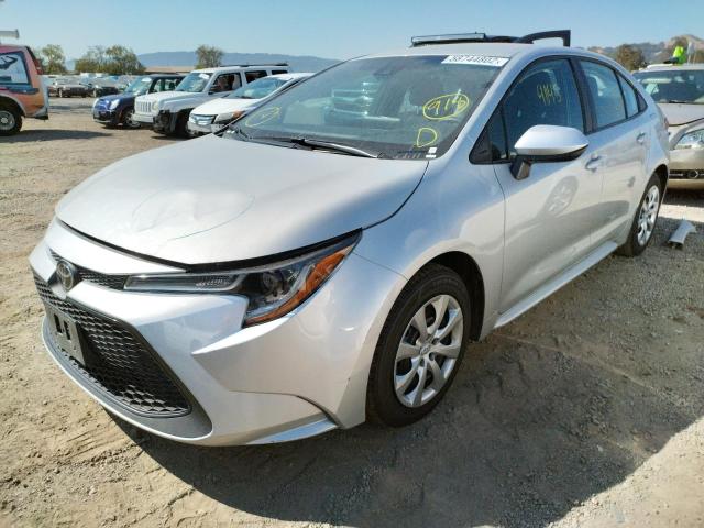 Photo 2 from auction – 2020 TOYOTA COROLLA LE with VIN 5YFEPRAEXLP108068