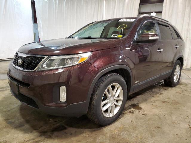 Photo 2 from auction – 2014 KIA SORENTO LX with VIN 5XYKTCA66EG451570