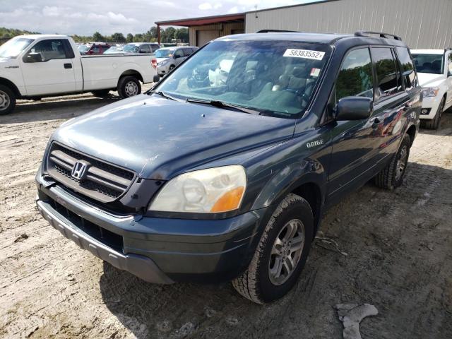 Photo 2 from auction – 2005 HONDA PILOT EXL with VIN 5FNYF18605B001996