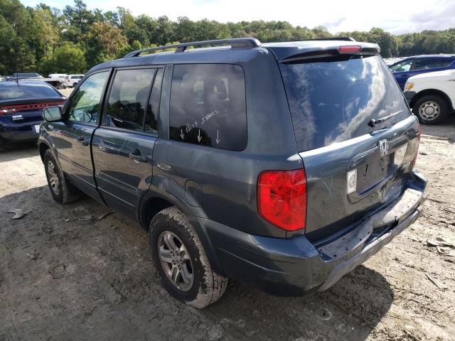 Photo 3 from auction – 2005 HONDA PILOT EXL with VIN 5FNYF18605B001996