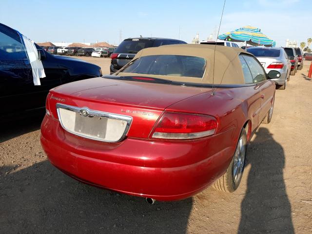 Photo 4 from auction – 2005 CHRYSLER SEBRING LI with VIN 1C3EL65R35N579992