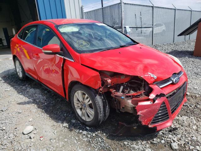 FORD FOCUS SEL 2012 with VIN 1FAHP3H21CL395143 - Photo from auction