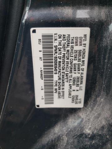 Photo 10 from auction – 2003 HONDA ODYSSEY EX with VIN 5FNRL18093B064519