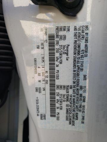 Photo 10 from auction – 2016 FORD FOCUS SE with VIN 1FADP3F22GL238096