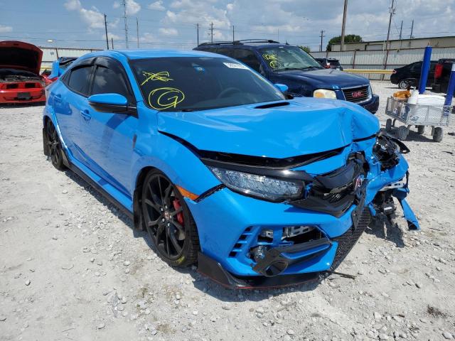 HONDA CIVIC TYPE 2021 with VIN SHHFK8G76MU201526 - Photo from auction