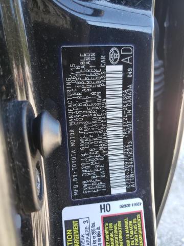 Photo 10 from auction – 2015 TOYOTA COROLLA L with VIN 2T1BURHE2FC457294