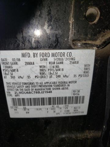 Photo 10 from auction – 2008 LINCOLN MKX with VIN 2LMDU68C78BJ21948