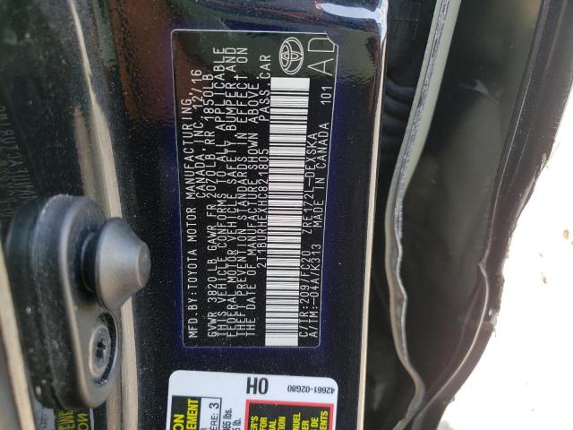 Photo 10 from auction – 2017 TOYOTA COROLLA L with VIN 2T1BURHEXHC821805