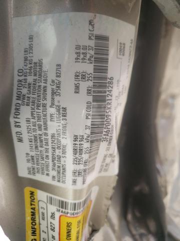 Photo 10 from auction – 2019 FORD FUSION TIT with VIN 3FA6P0D95KR124286