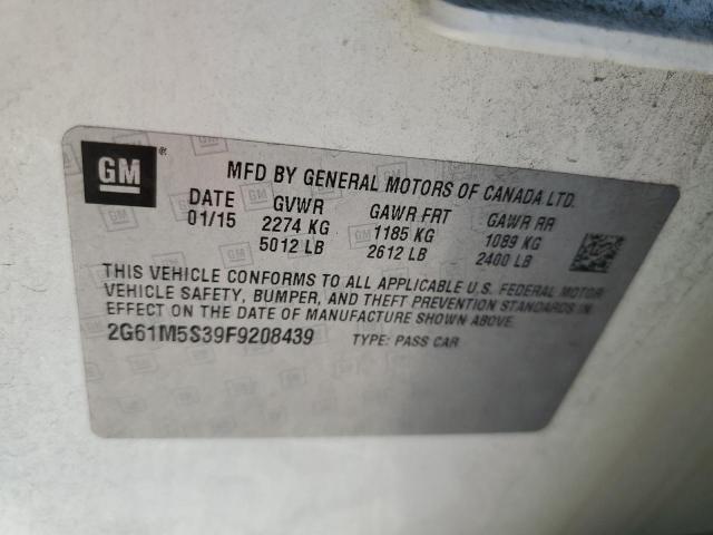 Photo 10 from auction – 2015 CADILLAC XTS LUXURY with VIN 2G61M5S39F9208439