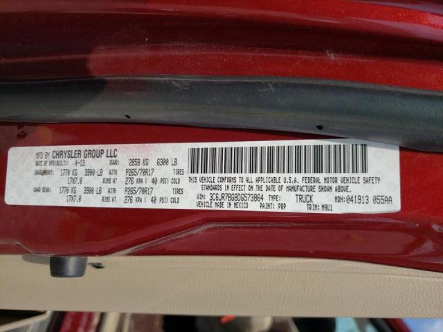 Photo 10 from auction – 2013 RAM 1500 SLT with VIN 3C6JR7BG8DG573864