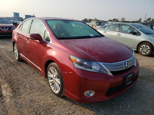 LEXUS HS 250H 2010 with VIN JTHBB1BA8A2002050 - Photo from auction