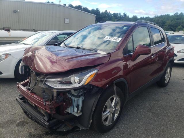 Photo 2 from auction – 2017 CHEVROLET TRAX 1LT with VIN 3GNCJLSB0HL182427