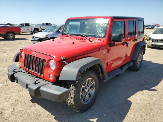 Photo 2 from auction – 2015 JEEP WRANGLER U with VIN 1C4BJWDG6FL613845