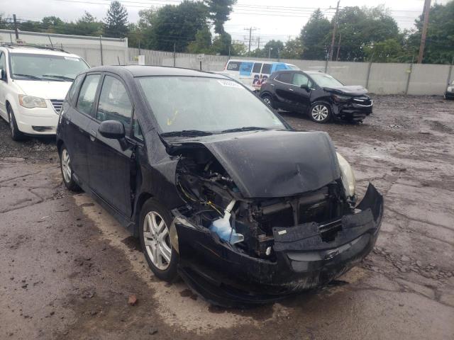HONDA FIT S 2007 with VIN JHMGD38657S017502 - Photo from auction