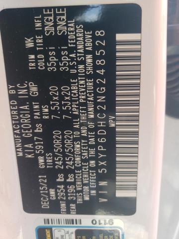 Photo 10 from auction – 2022 KIA TELLURIDE with VIN 5XYP6DHC2NG248528