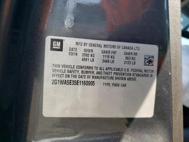 Photo 10 from auction – 2014 CHEVROLET IMPALA LIM with VIN 2G1WA5E35E1160905